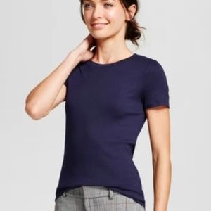 Women's Fitted Short Sleeve Crew T-Shirt XXL